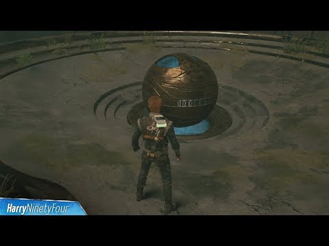 STAR WARS Jedi Fallen Order - Tomb of Eilram Walkthrough (Wind / Ball Puzzles)