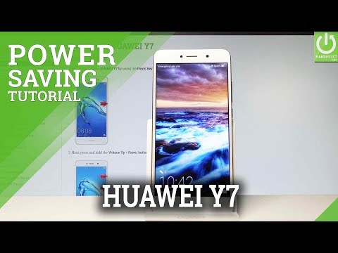 How to Use Power Saving Mode in HUAWEI Y7 - Allow Battery Saver
