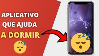 BARULHO DE CHUVA PARA DORMIR ( APP INCRVEL ) DURMA EM 5 MINUTOS