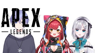 【APEX】ありそうで無かったフルパ追い込みランク【白雪レイド 猫汰つな 花芽すみれ】