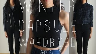 Winter Capsule Wardrobe 2016