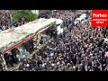 Mourners Attend Funeral Procession For Iranian President Ebrahim Raisi In Tabriz, Iran
