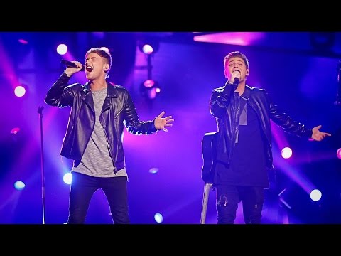 UK's Joe & Jake perform 'You're Not Alone ' - Eurovision Song Contest 2016 Grand Final - BBC