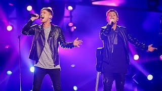 UK's Joe & Jake perform 'You're Not Alone ' - Eurovision Song Contest 2016 Grand Final - BBC One