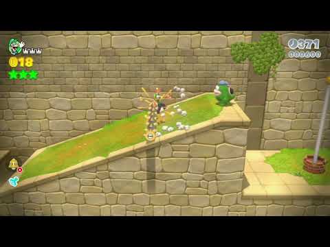 Super Mario 3D World (Switch) 4-5 Speedrun - Time: 30 (Former WR)