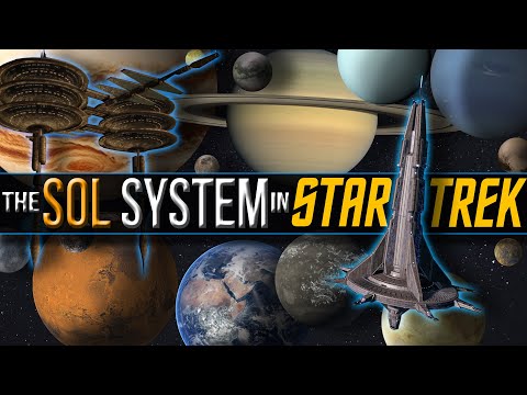 The Solar System of Star Trek