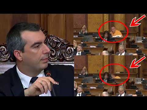 Žmurke u Skupštini - Milivojević se sakrio od Orlića 😂