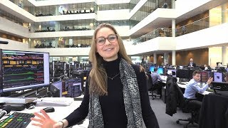 Join Caroline at the trading floor