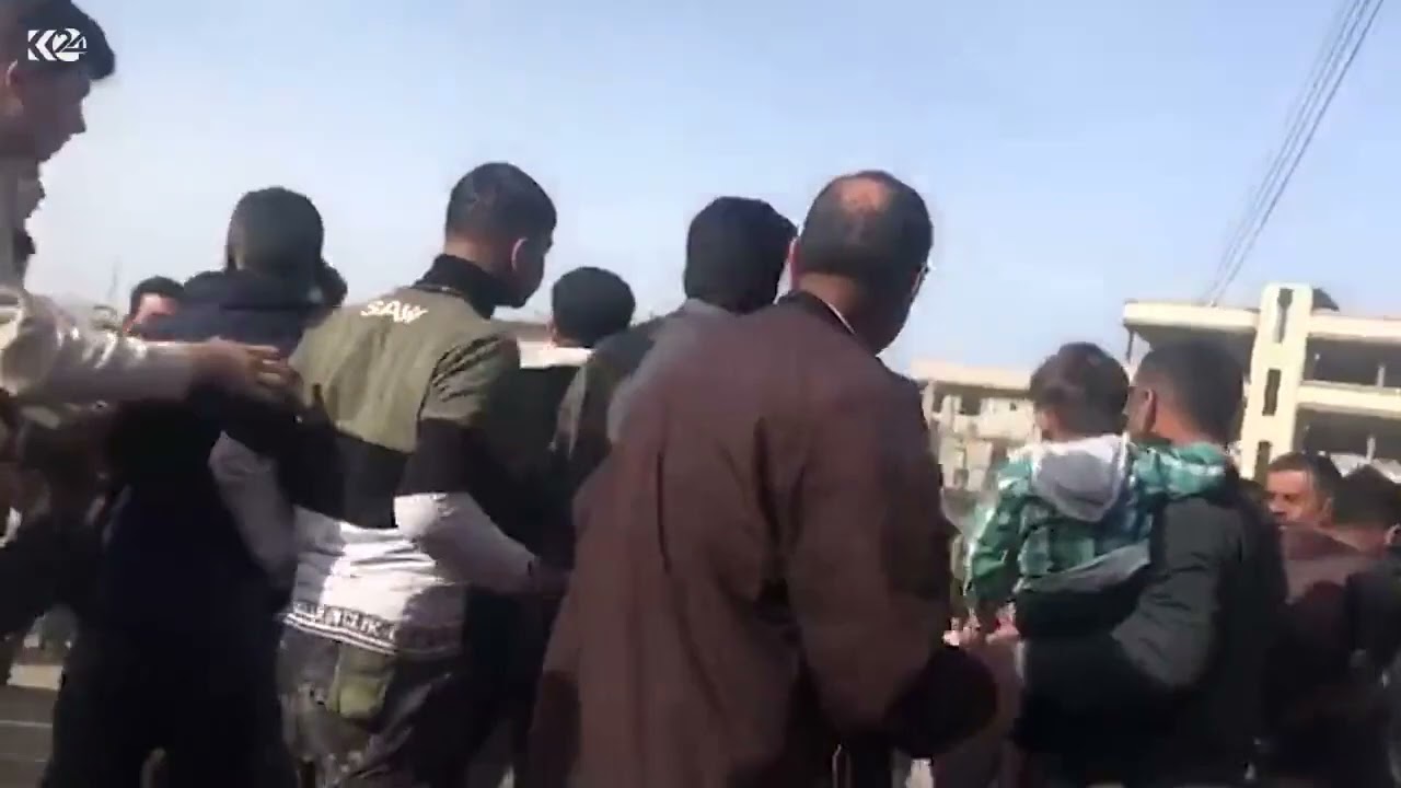 Li Dirbêsiyê Ciwanên Şoreşger êrîşî çalakiya bîranîna Mela Mistefa Barzanî kirin 