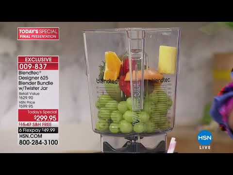 HSN | Blendtec Blenders 06.14.2018 - 11 PM