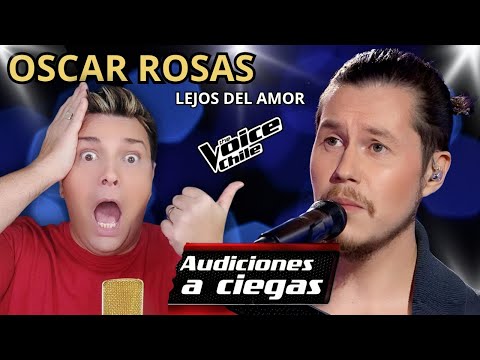 "I can't believe it!" sang Óscar Rosas on THE VOICE CHILE!