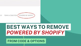 How to Remove Powered by Shopify in 2022 | Remove Powered by Shopify Dawn Theme