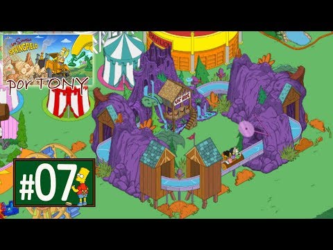Los Simpson Springfield "Rascapiquilandia, Cap. 7 - Los Rápidos" por Tony