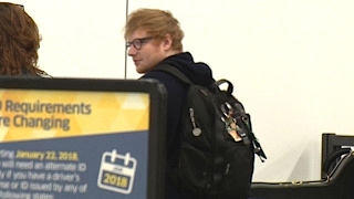 Ed Sheeran Jets Out Of LA After Grammys Party Rejection