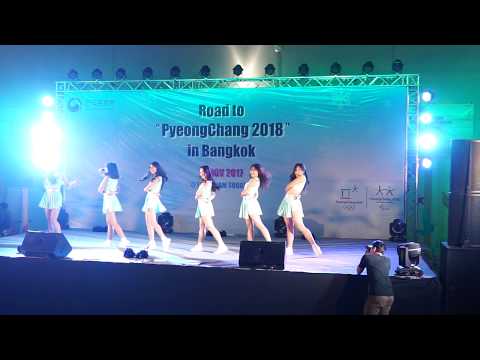 171103 Be-bright cover GFRIEND - Love Whisper & Me gustas tu & Navillera @ Road to Pyeongchang 2018