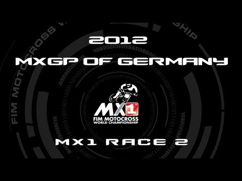 2012 MXGP of Germany - FULL MX1 Race 2 - Motocross