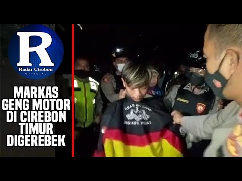 Markas Geng Motor Digerebek Polisi