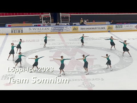 Team Somnium - Loppi-Ice 2023 - Synchronized skating