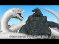 Godzilla Earth VS The World Serpent Jörmungandr EPIC FIGHT ANIMATION RE UPLOAD AND EDITING