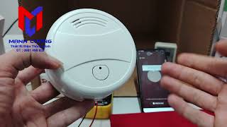 Hướng dẫn sử dụng Cảm biến khói Wifi Tuya