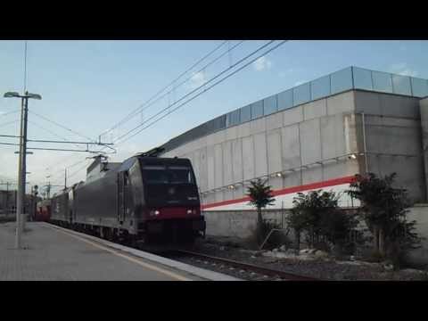 E484.103 + E484.902 ISC sullo straordinario TCS 87571 in transito a Roma Tiburtina