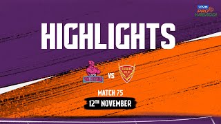 Match Highlights: Jaipur Pink Panthers vs Dabang Delhi K.C. | November 12 | vivo Pro Kabaddi