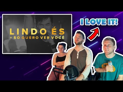 Juliano Son | Lindo és + Só Quero Ver Você | CANTOR GOSPEL AMERICANO REAGINDO A MÚSICA GOSPEL BR