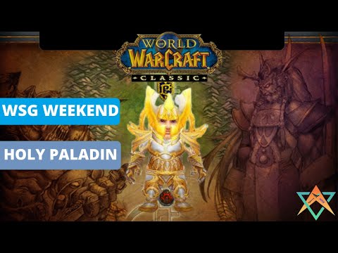 World of Warcraft Classic WSG Weekend Holy Paladin Gameplay