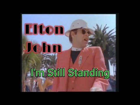 👷‍♂️Elton John | I'm Still Standing (1983) | Music Video | Best 80s Music