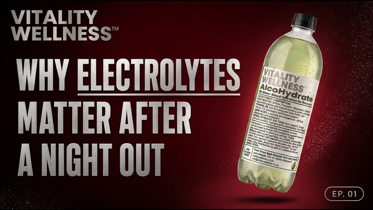 Hangover Recovery: Why Electrolytes Matter After a Night Out — Vitality Wellness Episode 01