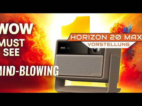 The most powerful projector under €3000 – XGIMI Horizon 20 Max with 5700 lumens, Google TV, gamin...