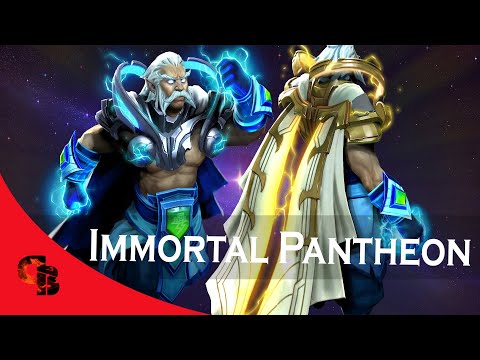 Dota 2: Store - Zeus - Immortal Pantheon + Golden [Immortal + ARCANA]