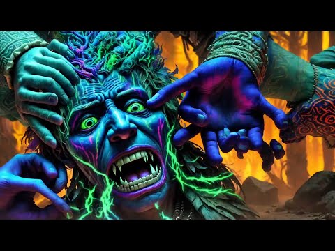 Psychedelic Trance - Electric Samurai / Magic Mushroom Trippy Animation 🍄 Psytrance DMT mix 2024