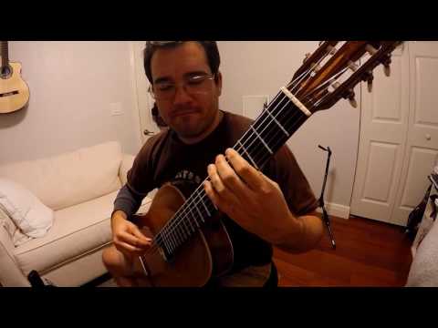 Leo Brouwer Estudios Sencillos no. 7
