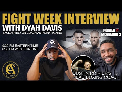 Fight Week Interview with Dyah Davis [ Conor Mcgregor vs dustin Poirer 3 ]
