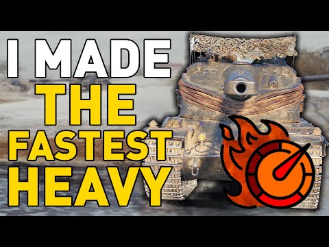 MAKING THE FASTEST HEAVY in World of Tanks!