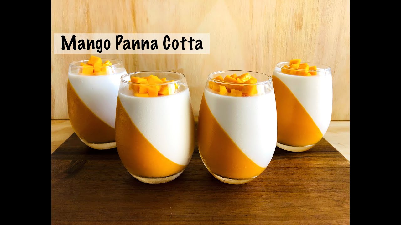 Mango Panna Cotta Recipe | Quick and Easy | Italian Dessert Recipe