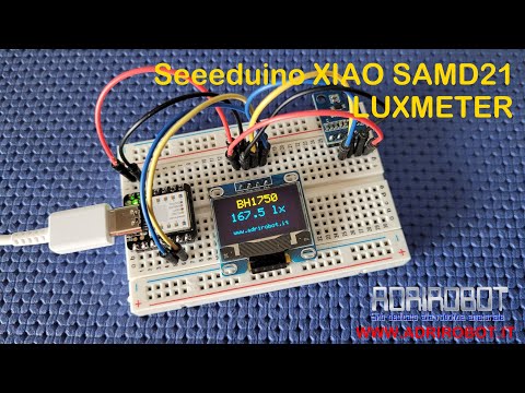 Seeed Studio XIAO SAMD21 - LUXMETRO