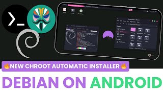 How to install Debian Chroot on Termux X11 FULL SETUP & Hardware Accel.🚀 - Linux on Android - Root
