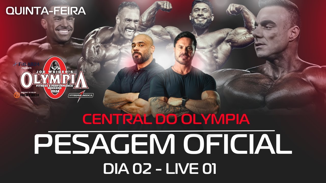 CENTRAL DO MR. OLYMPIA 2024 PESAGEM OFICIAL (DIA 02 - LIVE 01) - IRONCAST 389