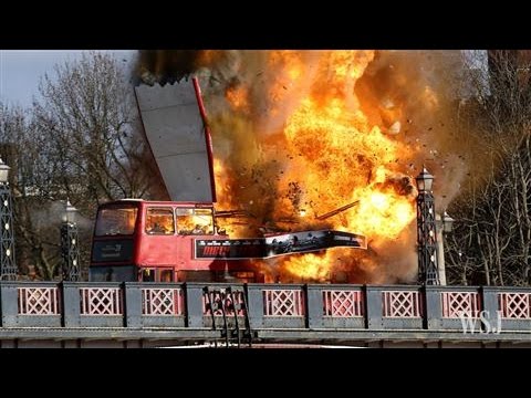 Confusion in London as Bus Explodes on Bridge