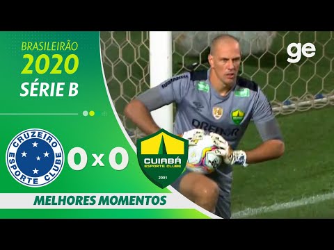 CRUZEIRO 0 X 0 CUIABÁ | MELHORES MOMENTOS | 32ª RODADA BRASILEIRÃO SÉRIE B 2020 | ge.globo