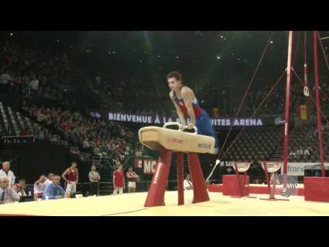 David BELYAVSKIY (RUS), EC Montpellier 2012, pommel horse