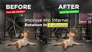 How To Gain Hip Internal Rotation FAST! (Expansion Compression Model)
