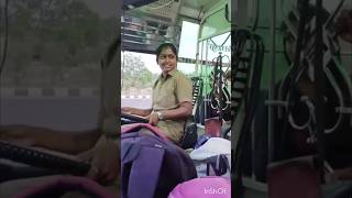 Coimbatore Girl bus mass driving😍🤩#coimbator