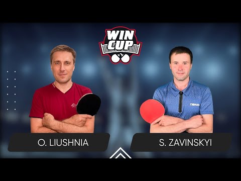 13:15 Oleksandr Liushnia - Serhii Zavinskyi West 2 WIN CUP 02.08.2024 | TableTennis WINCUP