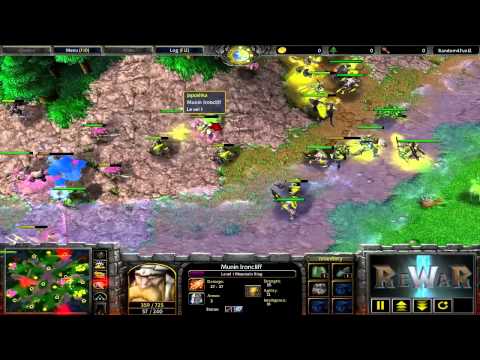 CoopeR(ORC) CaSpeND(HU) vs Foggy(NE) Orcworker(ORC) - Game 1 - WarCraft 3 gameplay - RN1553