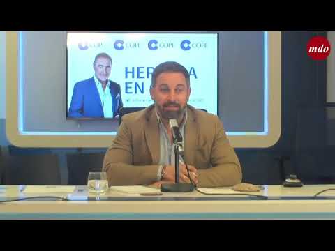 Abascal en COPE: 'Apoyaremos a Ayuso para que la izquierda no gobierne Madrid'