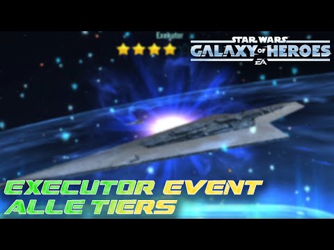 Executor Event | Tier 1 bis 4 + Bonus Tier | #starwars #galaxyofheroes #swgoh