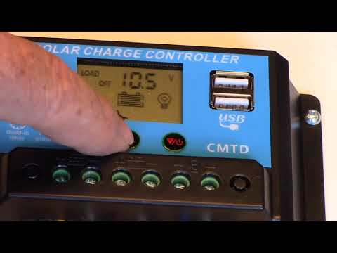 Tutorial: Programming Charge Controller on WSS 601 Solar Suitcase